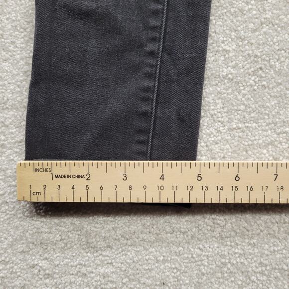 Tommy Hilfiger Womens Size 2 Greenwich Skinny Jeans Black Washed - Picture 5 of 9